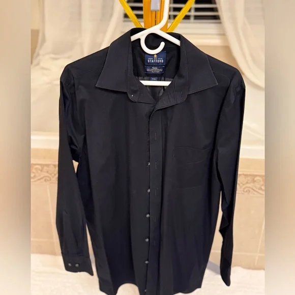 mens dress shirt size 16 32 33 Kenneth Roberts Men's Dress Shirt Platinum Size 16-32/33 Multi-Color Stripes